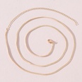 fashion jewelry simple alloy snake chain chain waist chain body chainpicture6