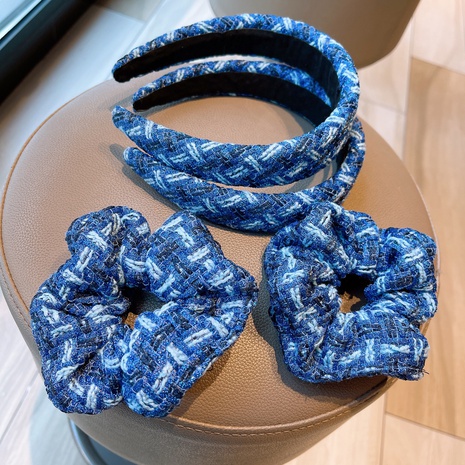 Fashion Klein blue headband hairpin hair ring decoration's discount tags