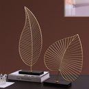 Fashion home living room desktop leaf decoration craftspicture4