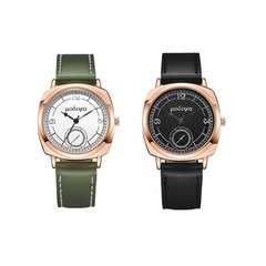 new men's fashion square simple digital scale quartz watch