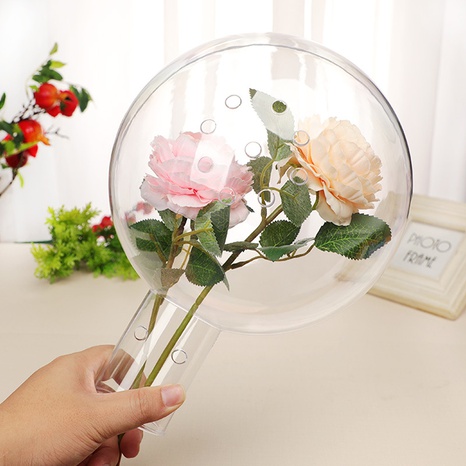 fashion simple balloon flower acrylic hand-held flower Bobo ball's discount tags