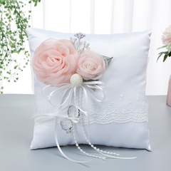 Western Wedding Supplies New Portable Simulation Flower Basket Decoration Ring Pillow Set