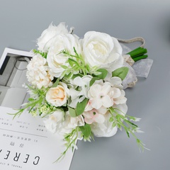 nouveaux bouquets de mariage tête de fleur de pivoine bouquets de poche créatifs