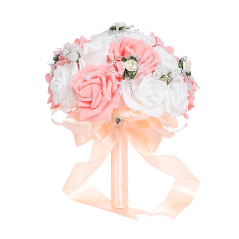 fashion bridal holding flowers wedding supplies holding bouquet's discount tags