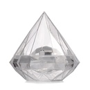 fashion transparent material diamond plastic box packaging box wholesale  NHSUQ713484picture8