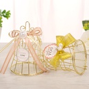 Europeanstyle creative candy box tinplate hollow wedding candy gift box wedding supplies personalized candy box wholesalepicture5