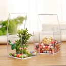 6cm plastic packaging candy box ps flip cover square transparent mini jewelry storage box food packaging small boxpicture7
