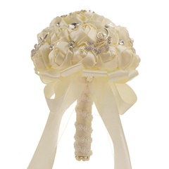 Fournitures de mariage de style occidental bouquet de mariée de mariage de fleurs de simulation