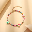 Fashion Fruit Necklace Bohemian Colorful Beaded Bracelet Anklet Threepiece Setpicture8