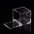 Hochtransparente quadratische FlipBox in Lebensmittelqualitt kleine Aufbewahrungsbox NHRTY713351picture12