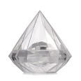 fashion transparent material diamond plastic box packaging box wholesale  NHSUQ713484picture9