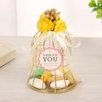 Europeanstyle creative candy box tinplate hollow wedding candy gift box wedding supplies personalized candy box wholesalepicture19