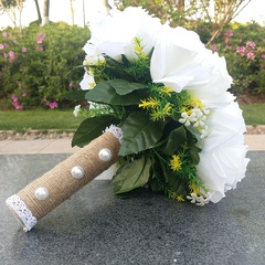bouquets de mode mariées bouquets de mariage bouquets de roses de simulation