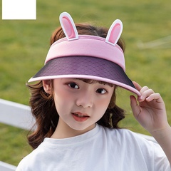 Chapeau de protection solaire pour enfants qui change de couleur chapeau de parasol d'été fille garçon bébé plage grand bord vide haut chapeau de soleil 1022