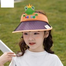 Dcoloration des enfants d39t chapeau haut de forme vide garons et filles chapeau de parasol en plein air bb chapeau de crme solaire dessin anim chapeau de soleil 1024picture10