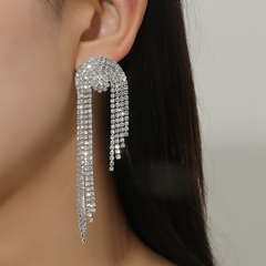 simple rhinestone earrings dinner party bridal earrings cross-border new