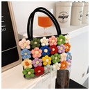 Fashion handwoven oneshoulder messenger flower bag201453cmpicture7
