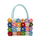 Fashion handwoven oneshoulder messenger flower bag201453cmpicture10