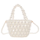 Fashion new hollow woven pearl tote bag accessories171011cmpicture10