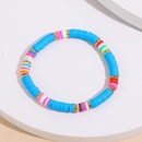 Bohemian style color soft pottery string elastic rope braceletpicture10