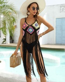 fashion ladies tassel stitching camisole beach bikini toppicture11