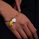 2022 new cute bee heart pendant adjustable braceletpicture7