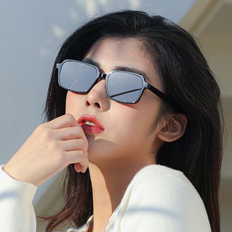 New retro square small frame sunglasses's discount tags