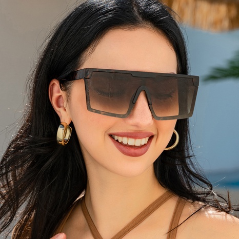 Nouvelles lunettes de soleil demi-monture carrées jointes's discount tags