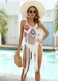 fashion ladies tassel stitching camisole beach bikini toppicture13