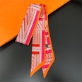 summer new knot geometric stripes streamers tied bag handle ribbon small scarfpicture14