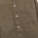 Veste de chemise en jean courte de couleur unie  la modepicture16
