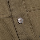 Veste de chemise en jean courte de couleur unie  la modepicture19