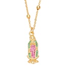 fashion tree of life pendant inlaid color zircon Virgin Mary copper necklacepicture27