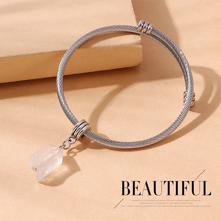 Korean Style Simple And Fresh AllMatch Natural Stone Braceletpicture1