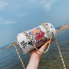 Graffiti süße Bär Cartoon Mädchen One-Shoulder-Umhängetasche
