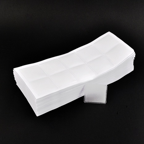 Bolsa de plástico PE autoadhesiva, collar, portatarjetas de papel, 4,3*3,7 cm's discount tags