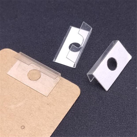 Adhesive Sticker Earrings Cardboard Plastic PVC's discount tags