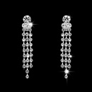 Neue Shiny Kristall Strass Kupfer Halskette Ohrringe Hochzeit Braut Setpicture7