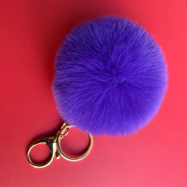 Fashion Artificial RabbitFur Ball Pendant Key Chain Pendantpicture42