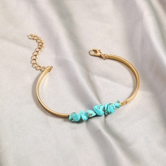 New Fashion Jewelry Blue Turquoise Adjustable Bracelet Bracelet One Piece