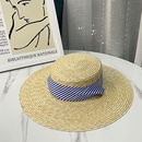 Pastoral Style Summer Big Brim Beach Hat Vacation Sun Hat Laceup WheatStraw Sunshade Hatpicture15