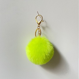 Fashion Artificial RabbitFur Ball Pendant Key Chain Pendantpicture34