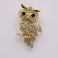 Factory Direct Sales Korean Style HighEnd Diamond Owl Brooch Corsage Clothing Accessories Unisex Pinpicture10