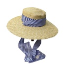 Pastoral Style Summer Big Brim Beach Hat Vacation Sun Hat Laceup WheatStraw Sunshade Hatpicture14