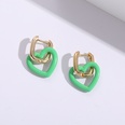 New Fashion Paint HeartShaped 14K goldplated copper Earringspicture12