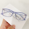Plastic Fashion  glasses  Transparent light blue NHKD0191Transparentlightbluepicture9