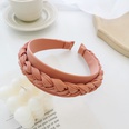 Nihaojewelry Korean style solid color cloth braided widebrimmed headband wholesale jewelrypicture30