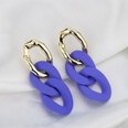 Klein blue earrings Korean version of geometric pendant earringspicture30