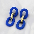 Klein blue earrings Korean version of geometric pendant earringspicture16