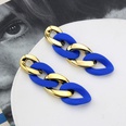 Klein blue earrings Korean version of geometric pendant earringspicture19